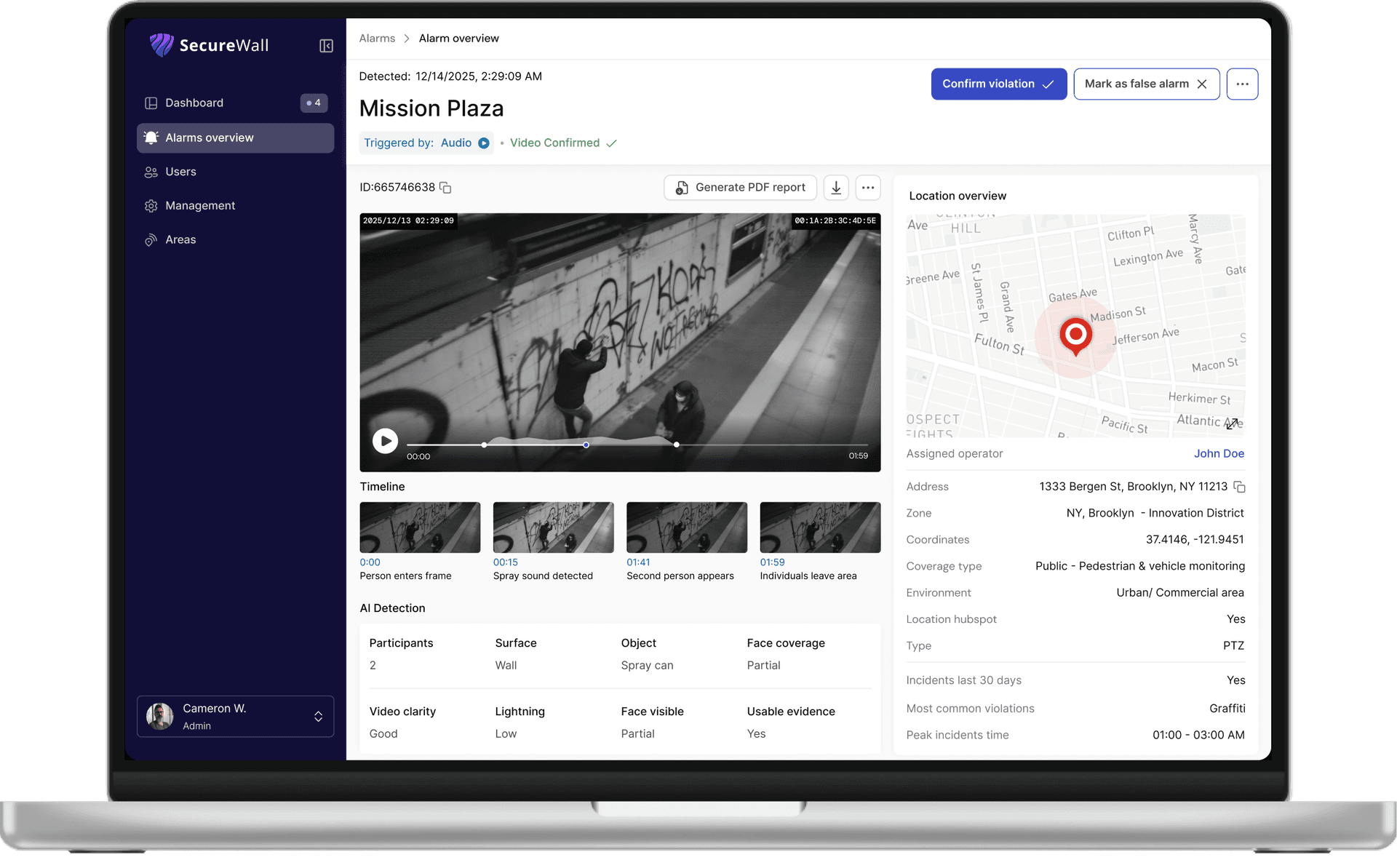 Secure Wall desktop image