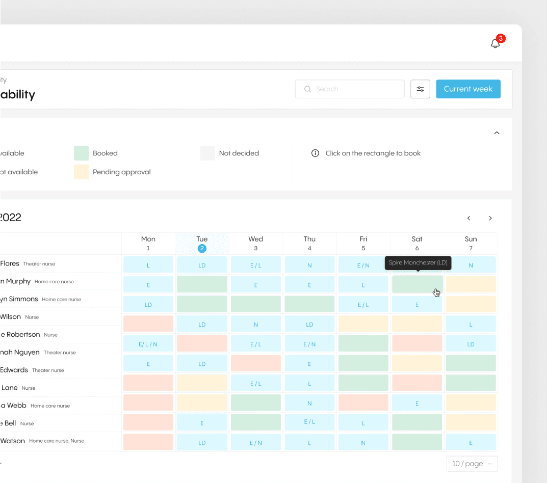 nursing schedule app