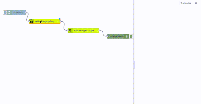 node RED app